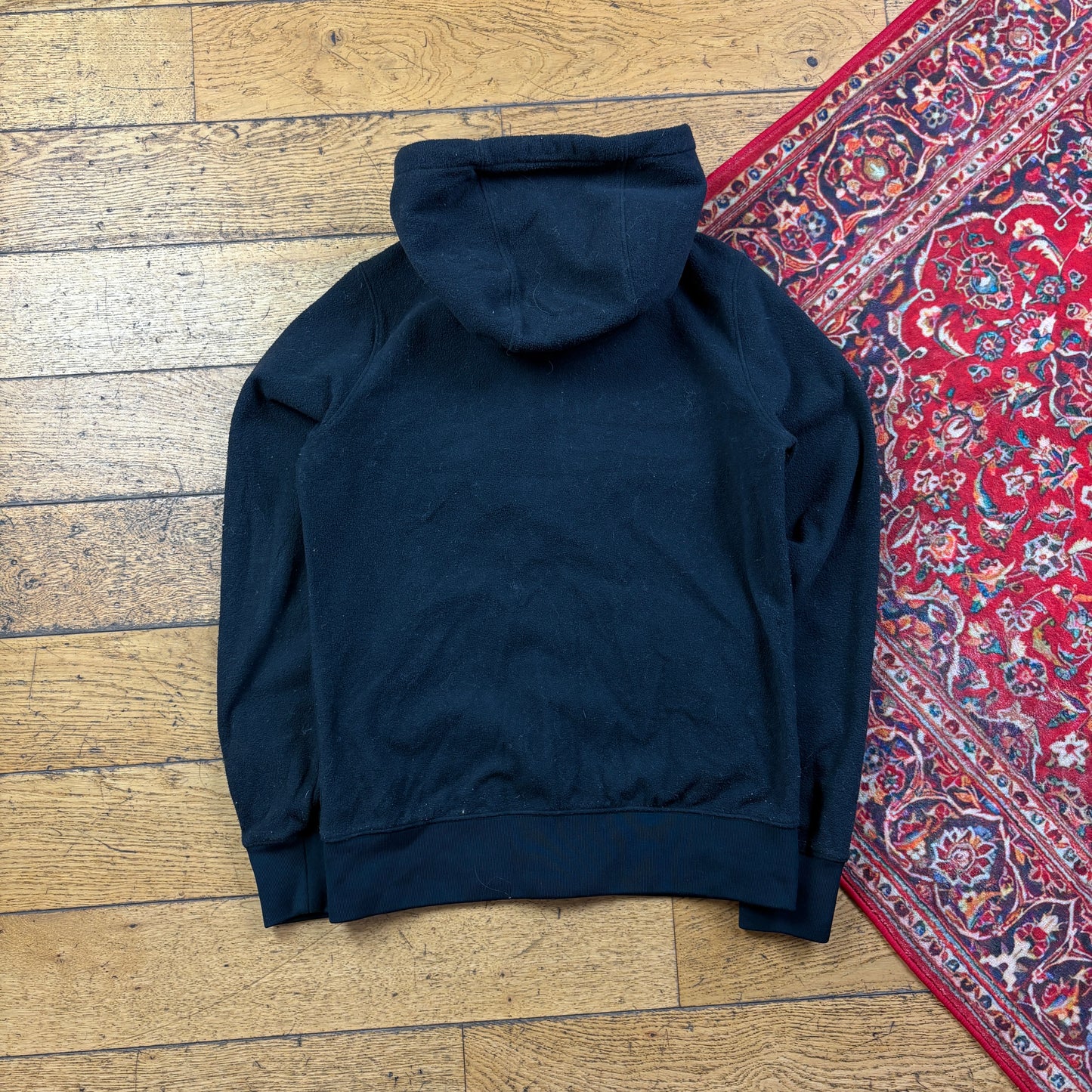 Vintage Oakley Black Fleece Technical Hoodie Sweatshirt - XS