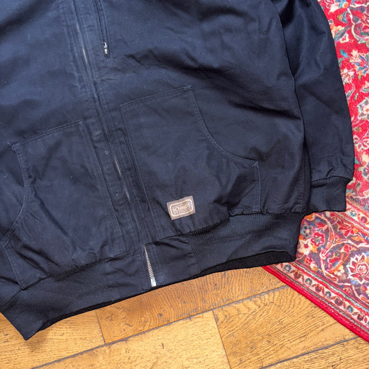 Vintage Black Workwear Carhartt Active Style Jacket - 2XL