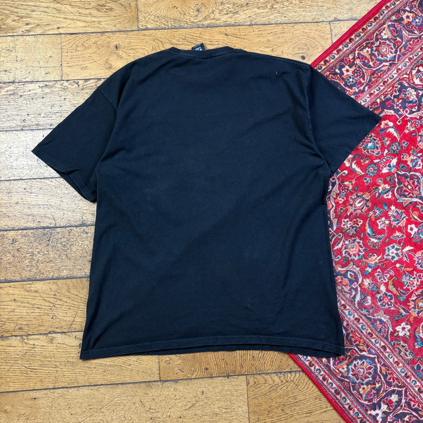 Stussy Black Graphic T-Shirt - XL