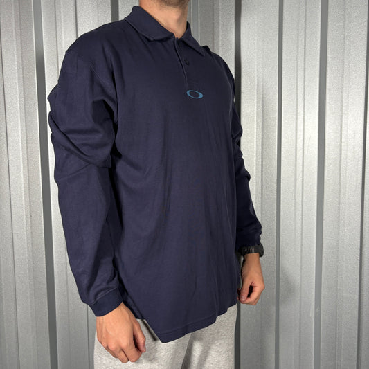 Oakley Long Sleeve Rugby Polo Shirt - L