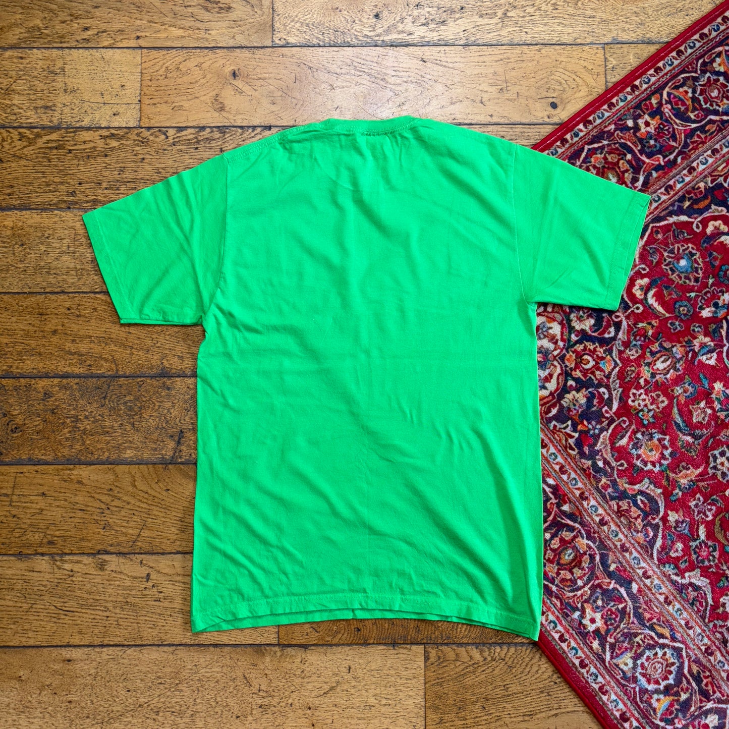 Vintage Stussy Green T-Shirt - XS