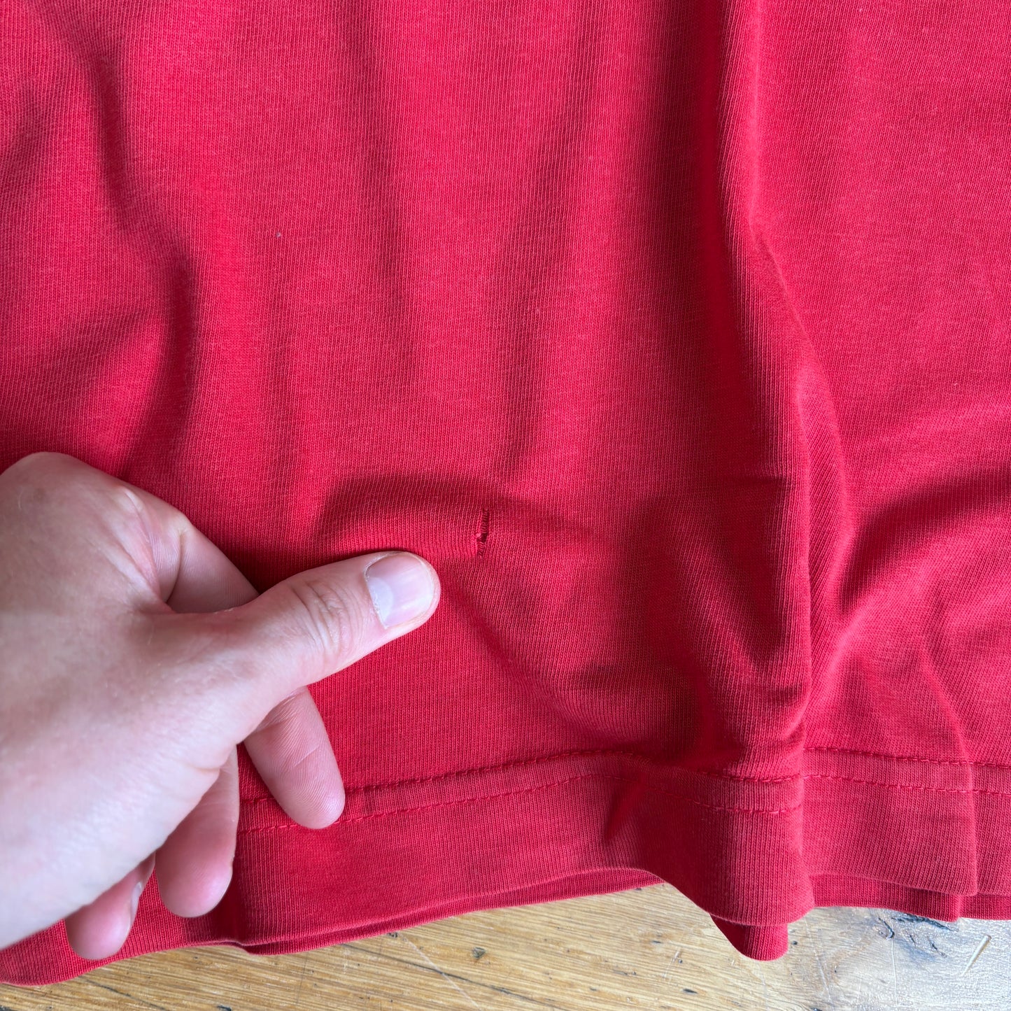 Vintage Nike Rotterdam Red Graphic T-Shirt - L