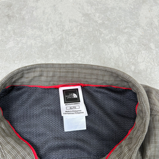 Vintage North Face Green Khaki Shirt - XL