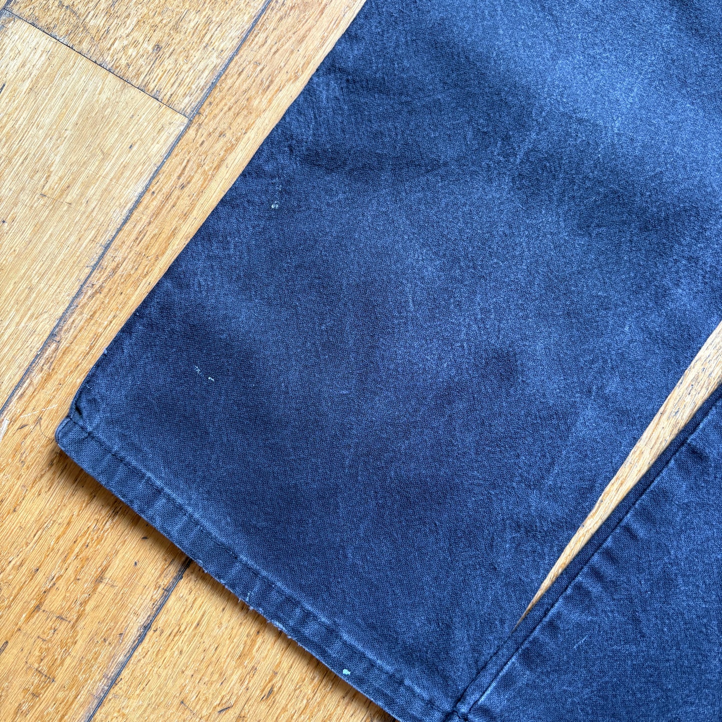 Vintage Dickies Workwear Carpenter Black Baggy Trousers - 38
