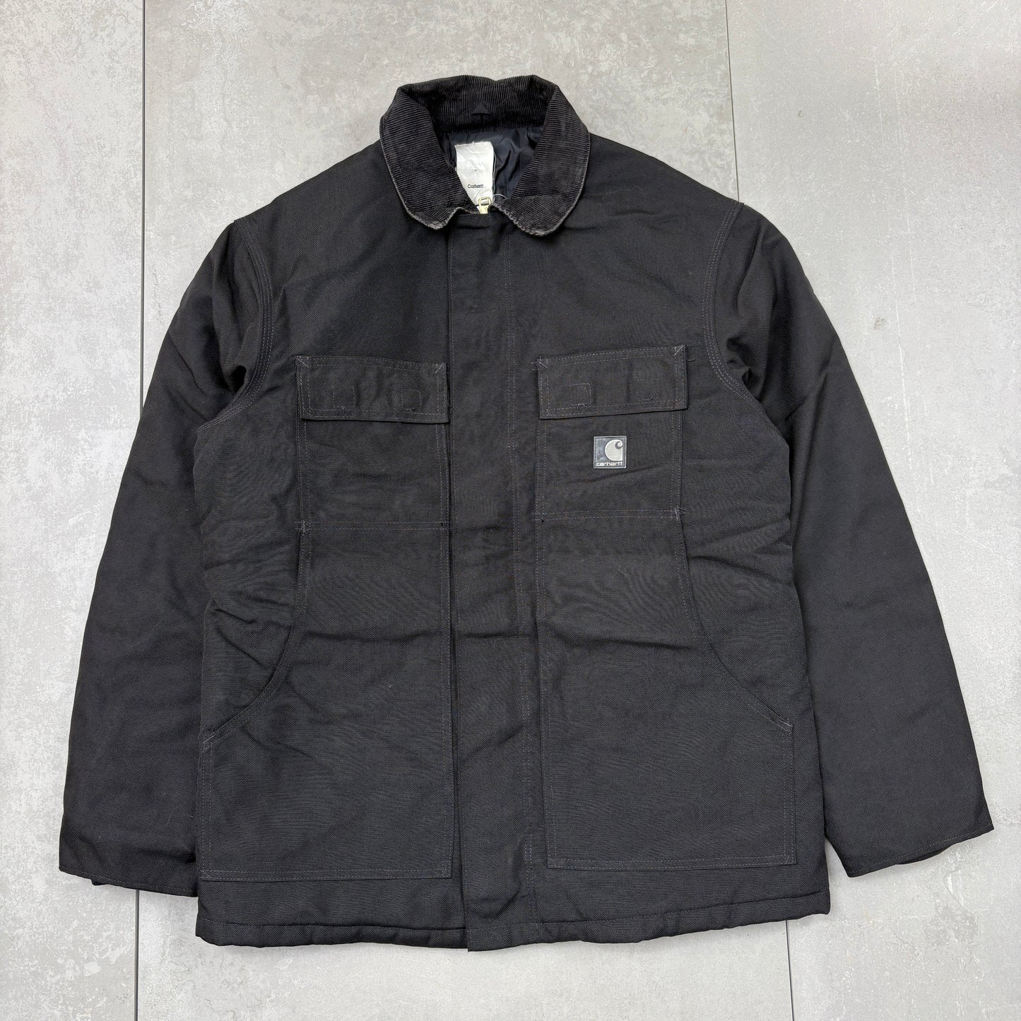 Vintage Carhartt Arctic Chore Black Workwear Jacket - M