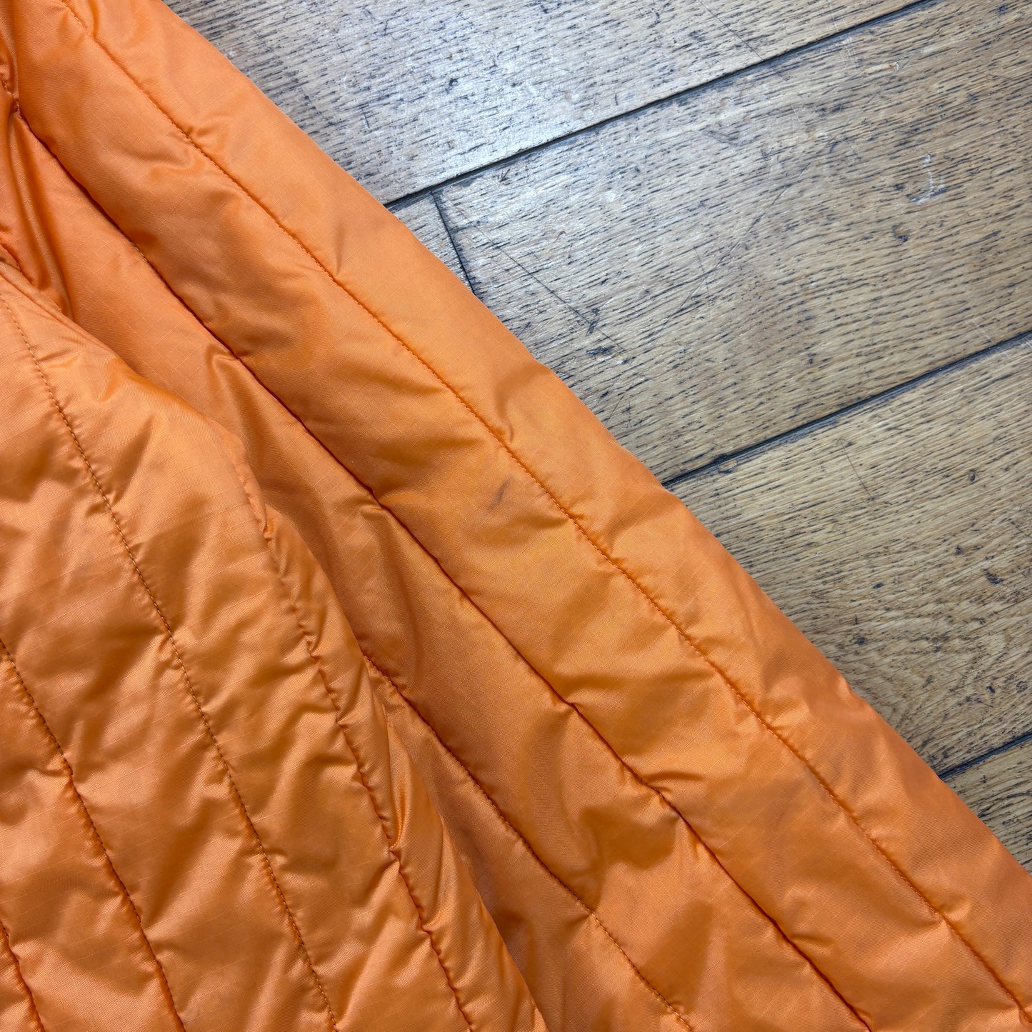 Vintage Murphy and Nye Orange Quilted Puffer Jacket - XL
