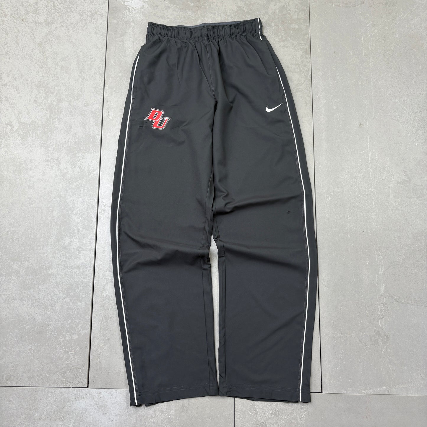 Vintage Nike Grey Baggy Tracksuit Sweatpants Track Pants Bottoms - XS