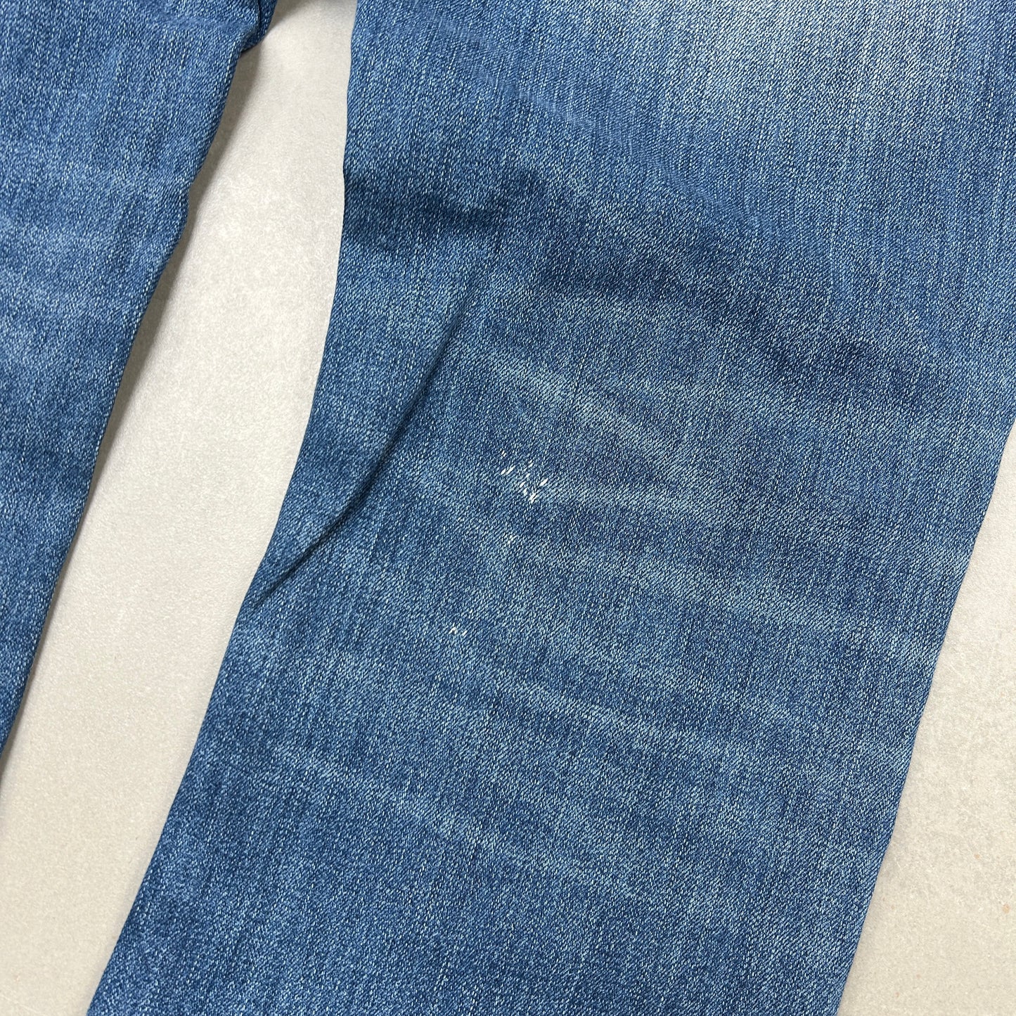 Vintage Embroidered Hip Hop Blue Straight Jeans - 35