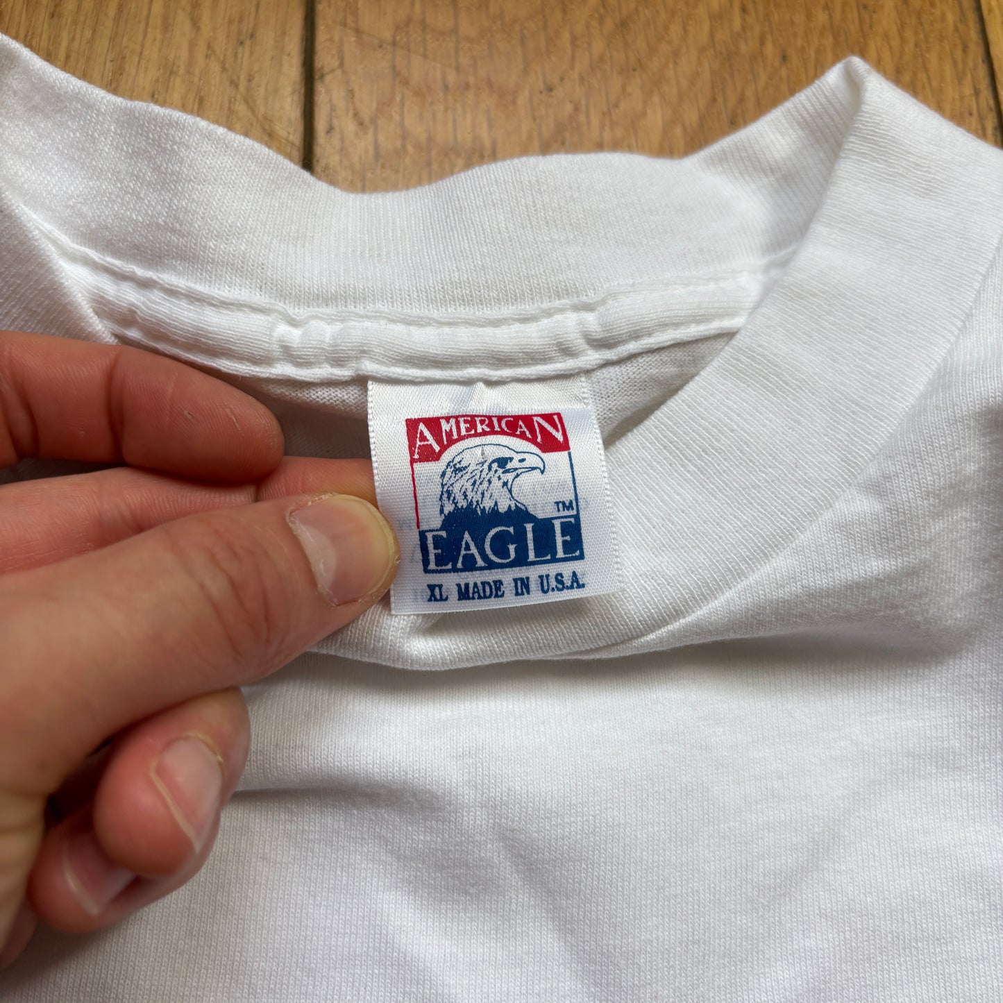 Vintage 1994 Coca Cola Single Stitch White Graphic T-Shirt - L