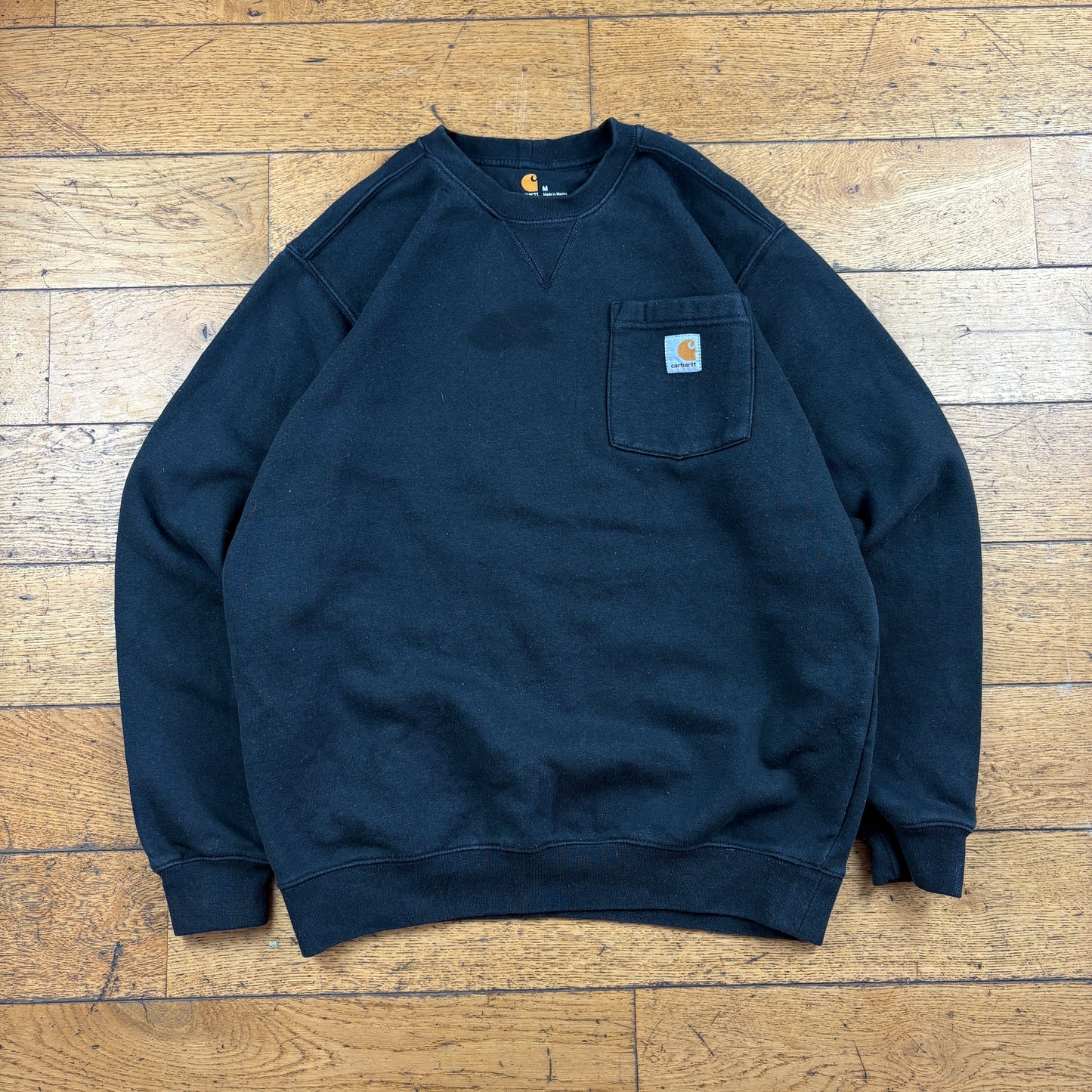 Vintage Carhartt Black Sweatshirt - M