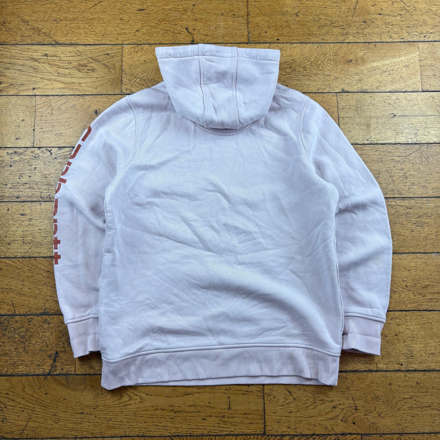Vintage Carhartt White Womens Hoodie Sweatshirt - L