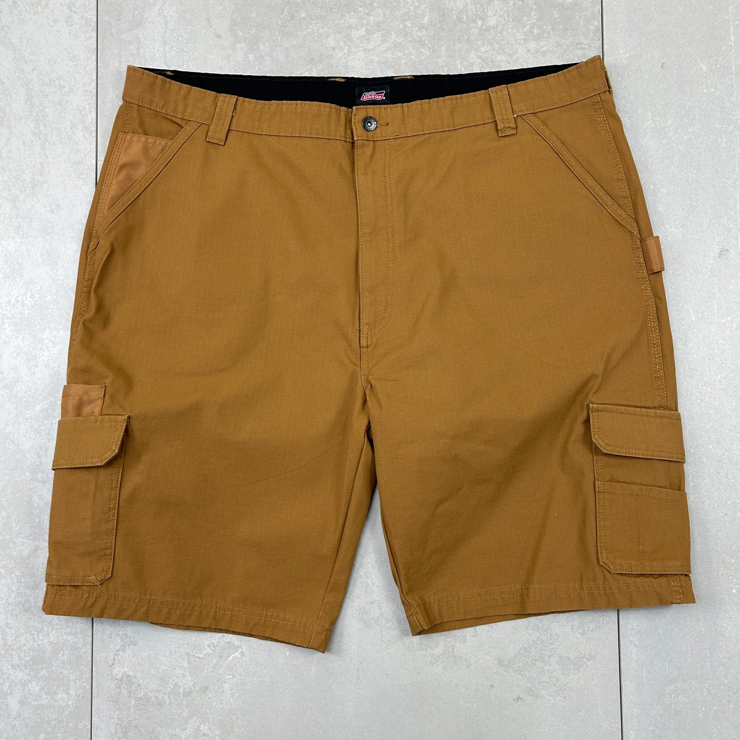 Vintage Dickies Workwear Carpenter Brown Baggy Shorts - 44