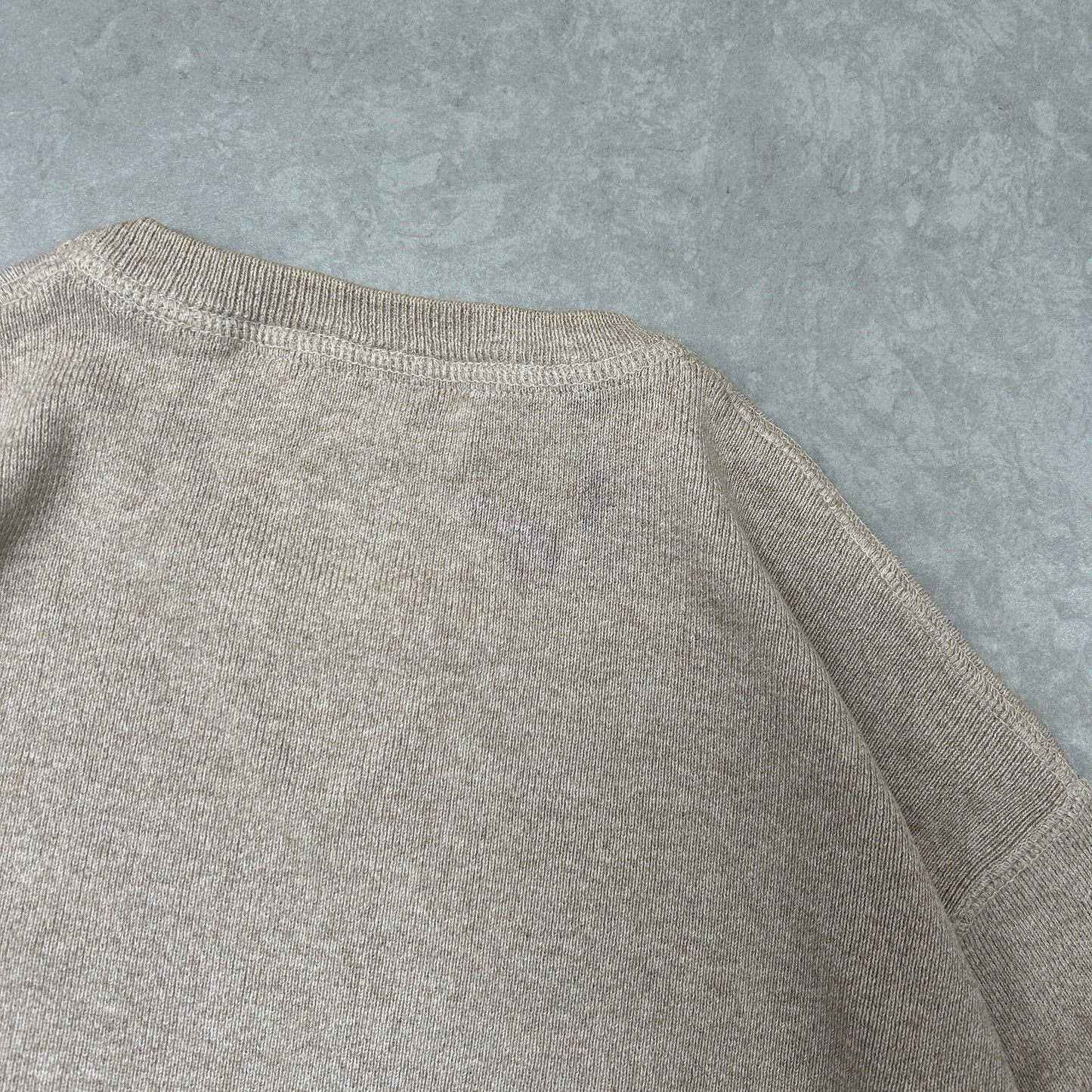 Vintage Ralph Lauren Brown Knit Jumper - S