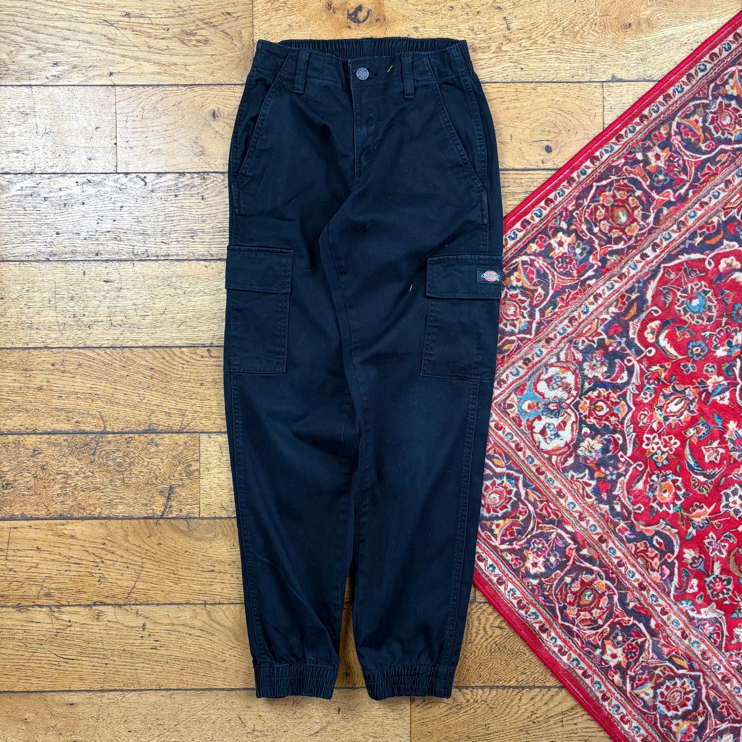 Vintage Dickies 874 Black Tapered Skate Trousers - 24