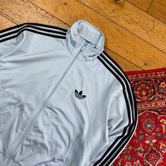Vintage Adidas Blue Tracksuit Track Shell Windbreaker Jacket - L