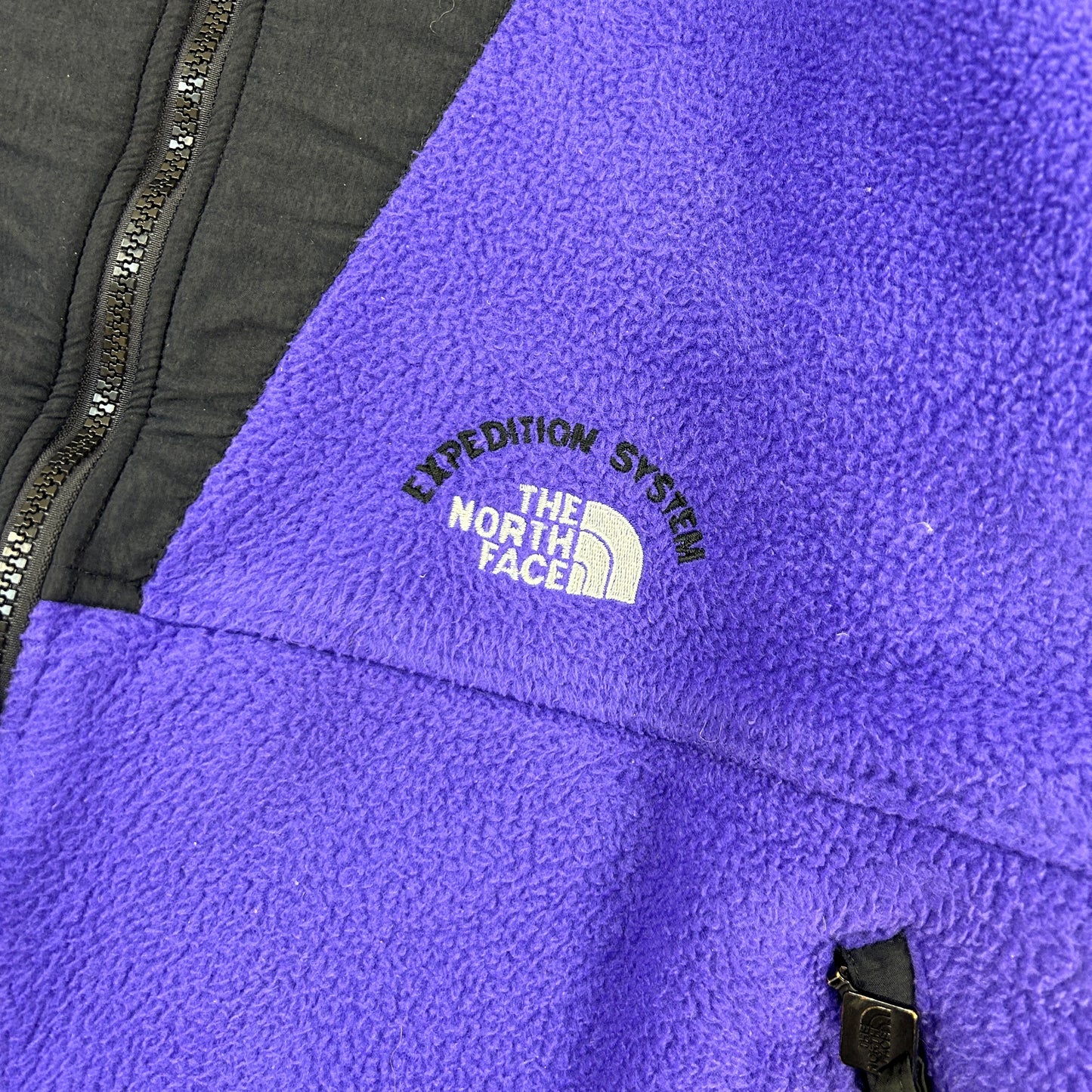 Vintage 90s North Face Rare Expedition System Purple Denali Fleece - XL