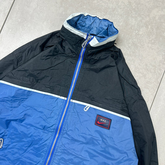 Vintage Nike Blue Tracksuit Track Shell Windbreaker Jacket - L