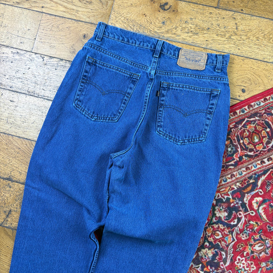 Vintage Levis Womens Blue Denim Jeans - Size 10