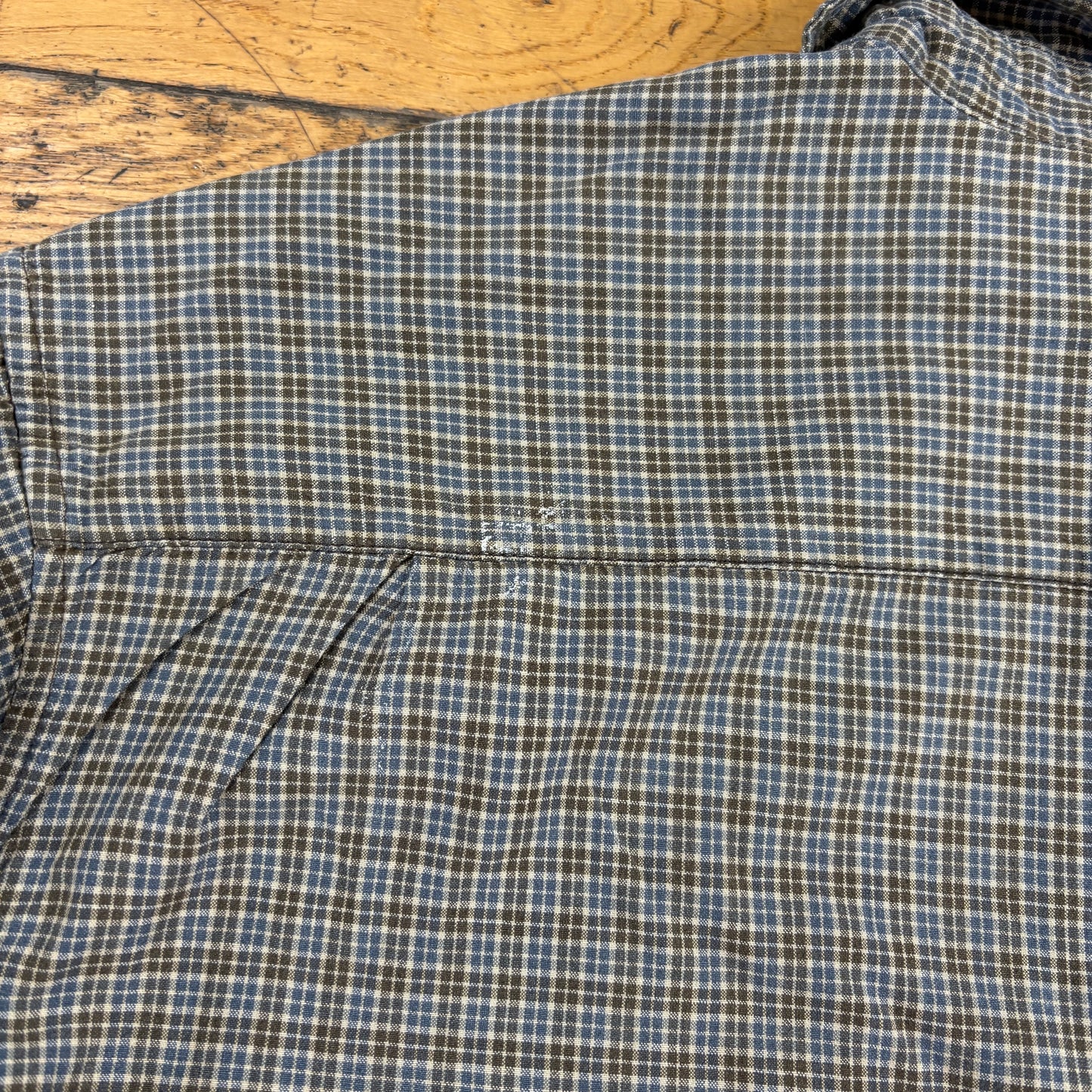 Vintage Carhartt Brown Green Check Shirt - XL