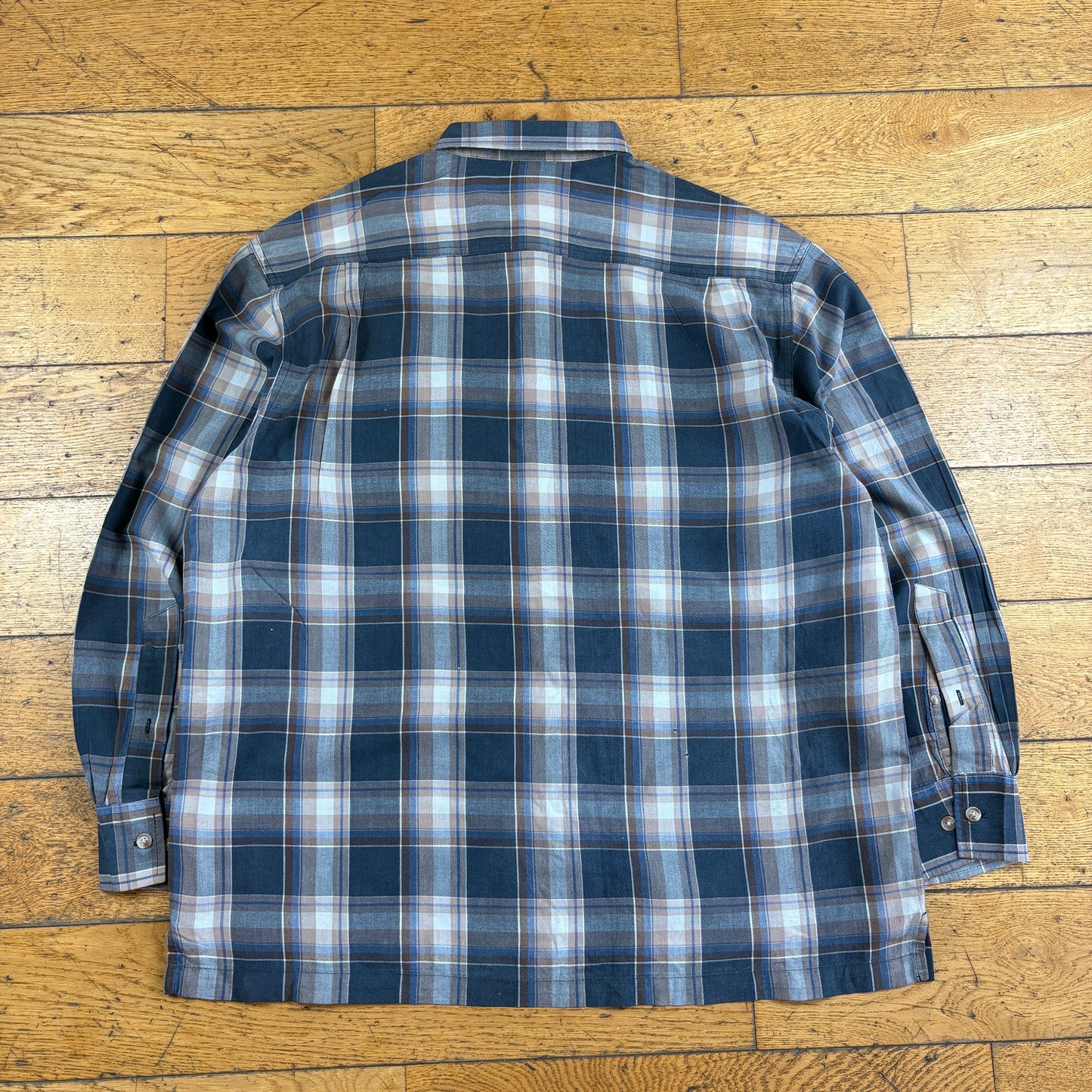 Vintage Dickies Blue Check Workwear Shirt - XL