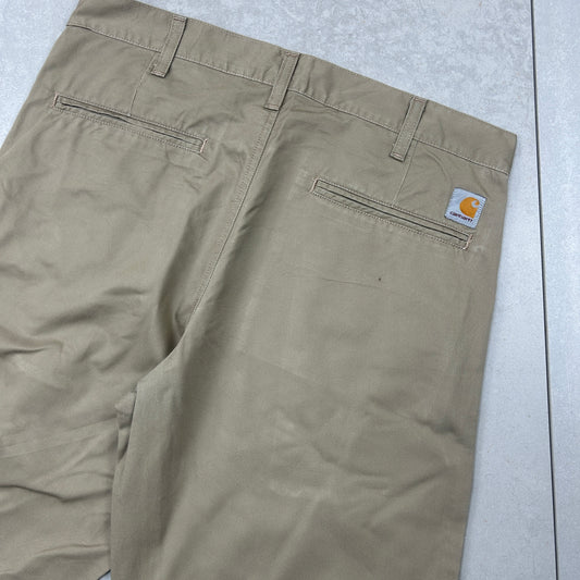 Vintage Carhartt Chino Brown Shorts - 33