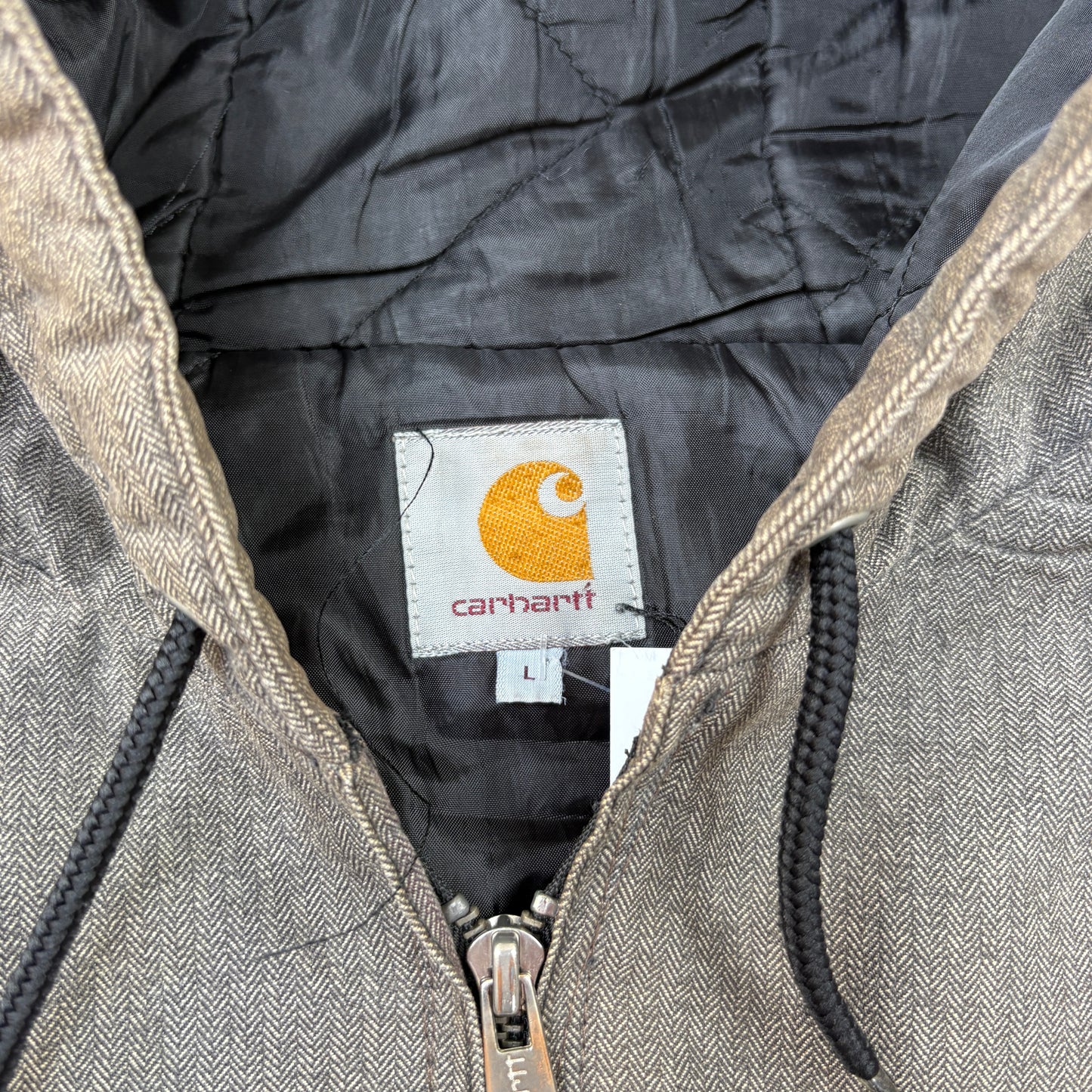 Vintage Carhartt Grey Active Workwear Jacket - L