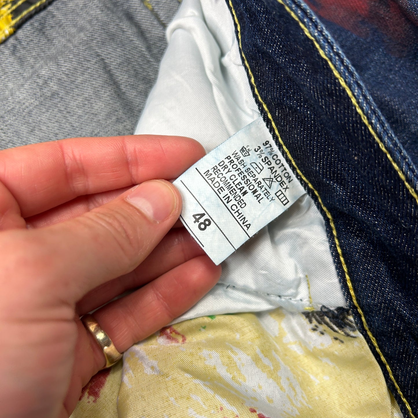 Vintage Hip Hop Baggy Shorts Blue Jorts - 48