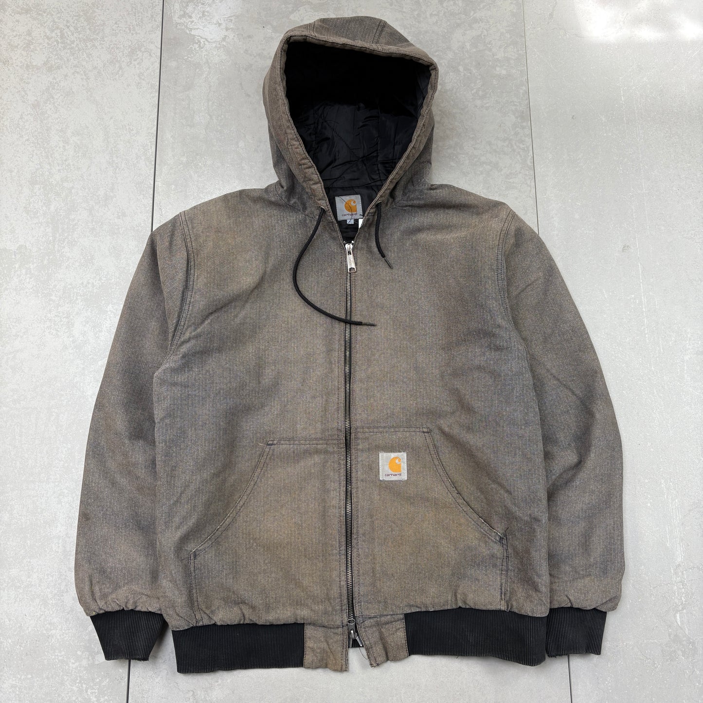 Vintage Carhartt Grey Active Workwear Jacket - L