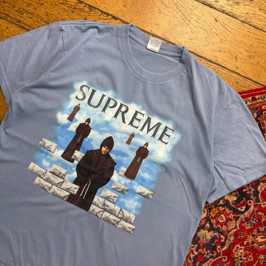 Vintage Supreme Blue Graphic T-Shirt - M