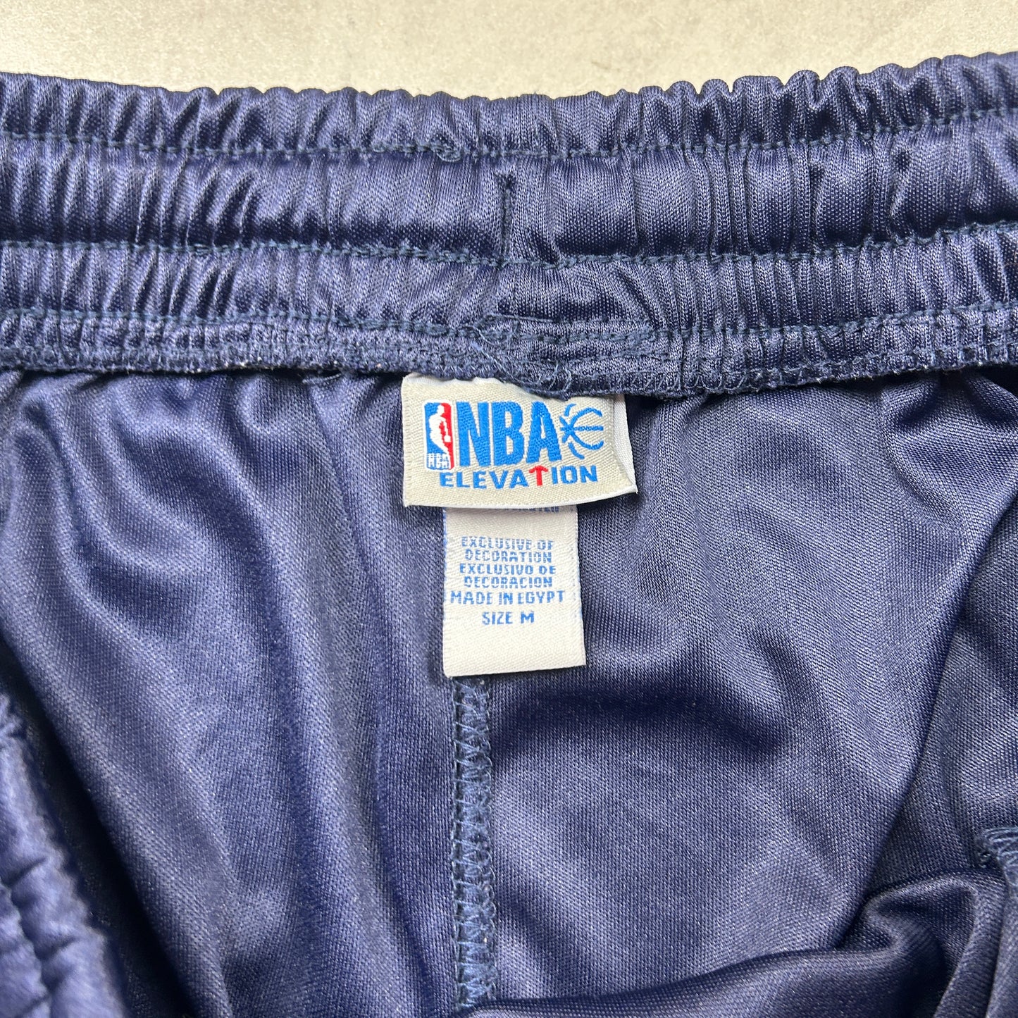Vintage NBA Navy Baggy Tracksuit Sweatpants Track Pants Bottoms - M