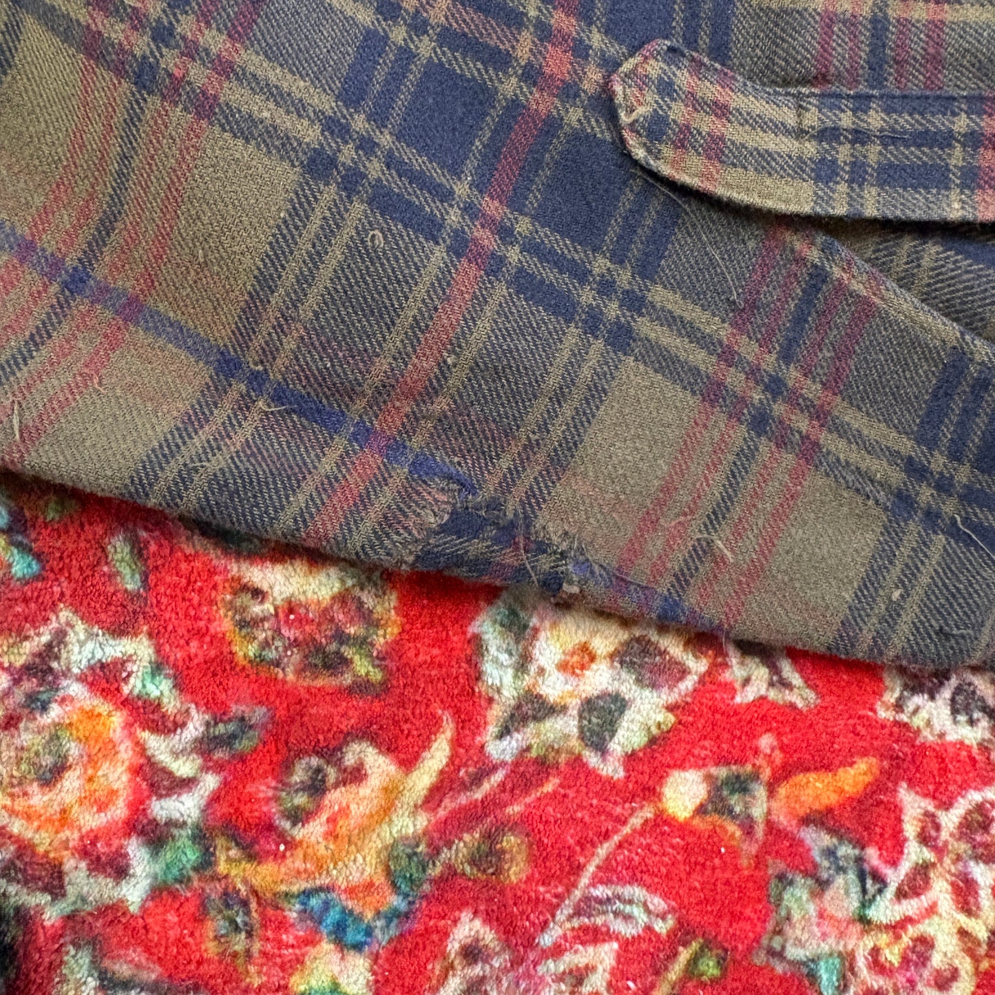 Vintage Timberland Green Blue Check Shirt - 2XL