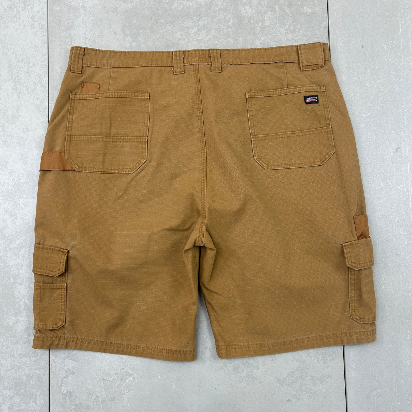 Vintage Dickies Workwear Carpenter Brown Baggy Shorts - 44