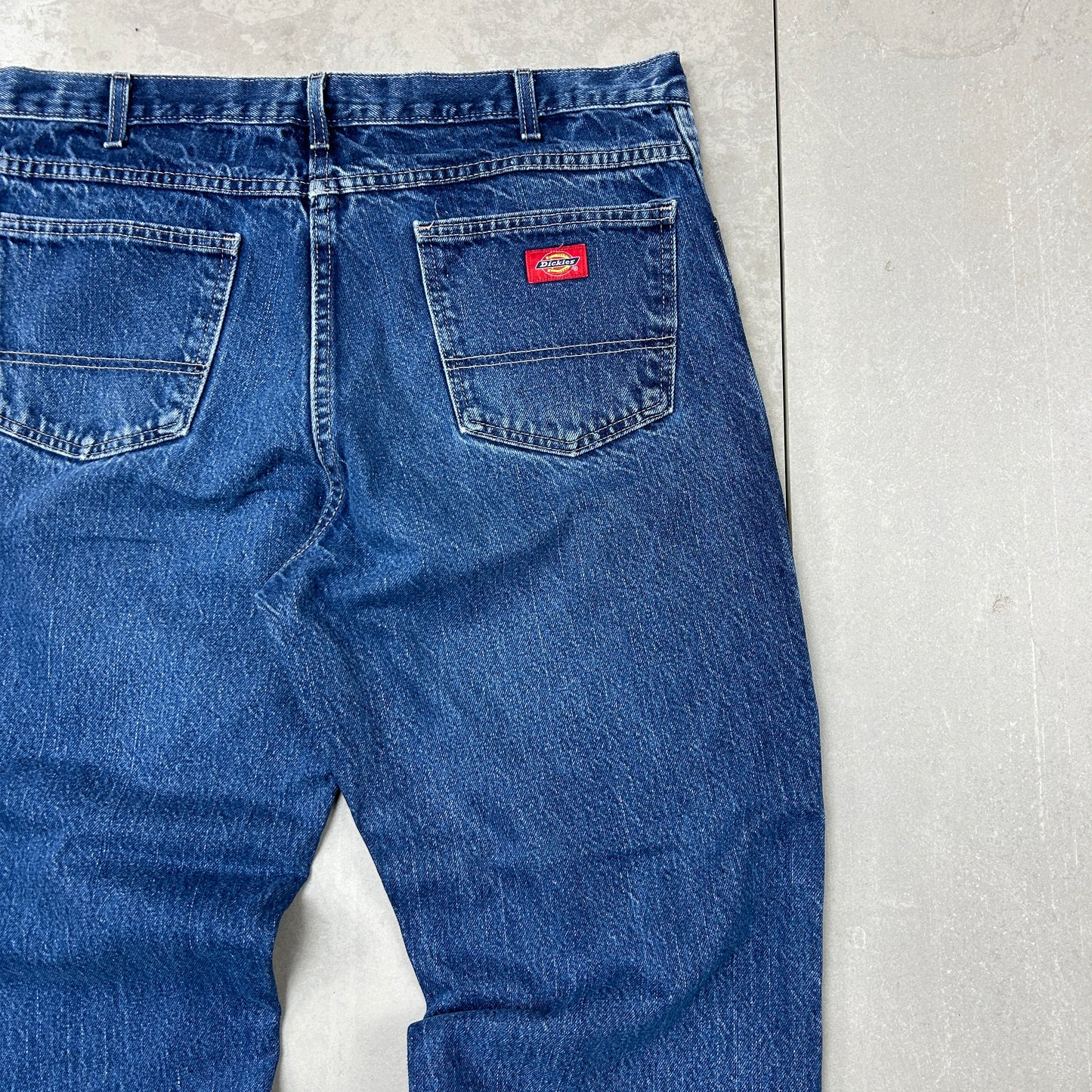 Vintage Dickies Workwear Carpenter Baggy Blue jeans - 36