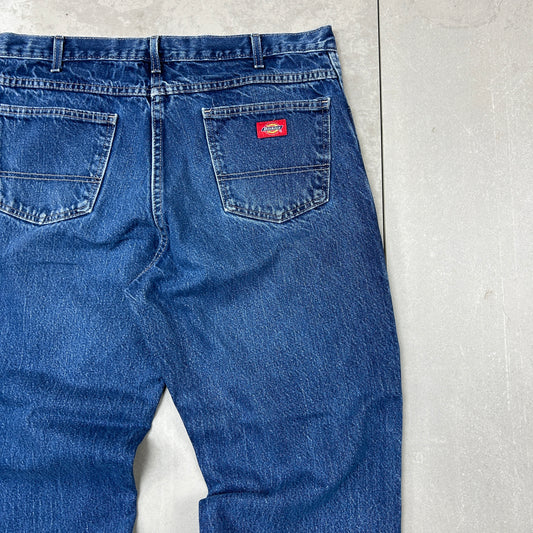 Vintage Dickies Workwear Carpenter Baggy Blue jeans - 36