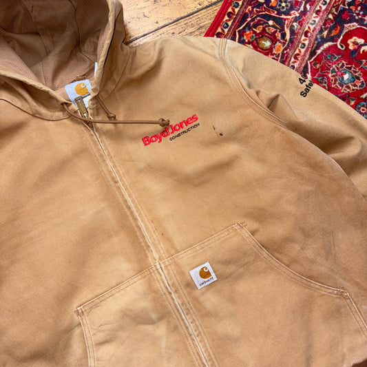 Vintage Carhartt Brown Active Workwear Jacket - L