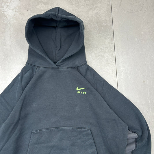 Vintage Nike Air Black Hoodie Sweatshirt - L
