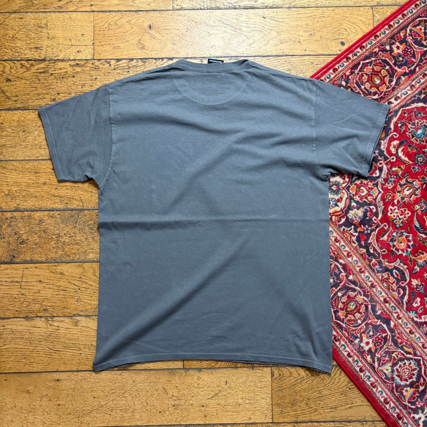 Vintage Thrasher Grey Skate Graphic T-Shirt - M