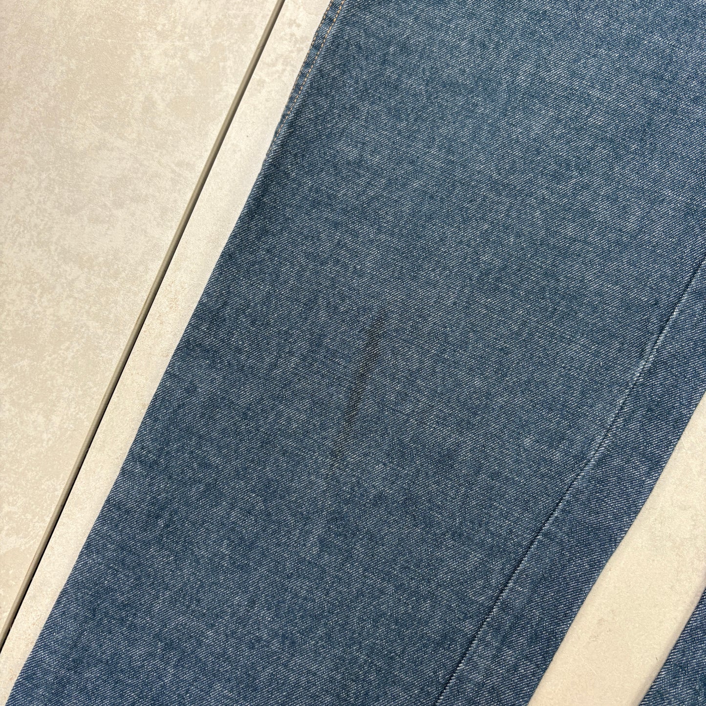 Vintage Phat Farm Embroidered Hip Hop Blue Baggy Jeans - 38