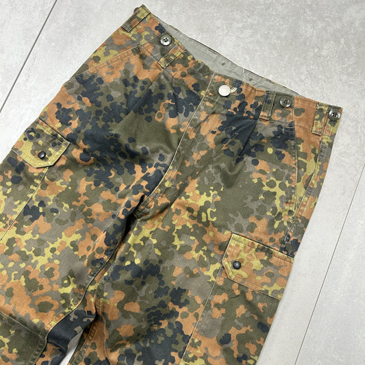 Vintage Real Tree Camo Baggy Khaki Cargo Workwear Hunting Trousers - 32