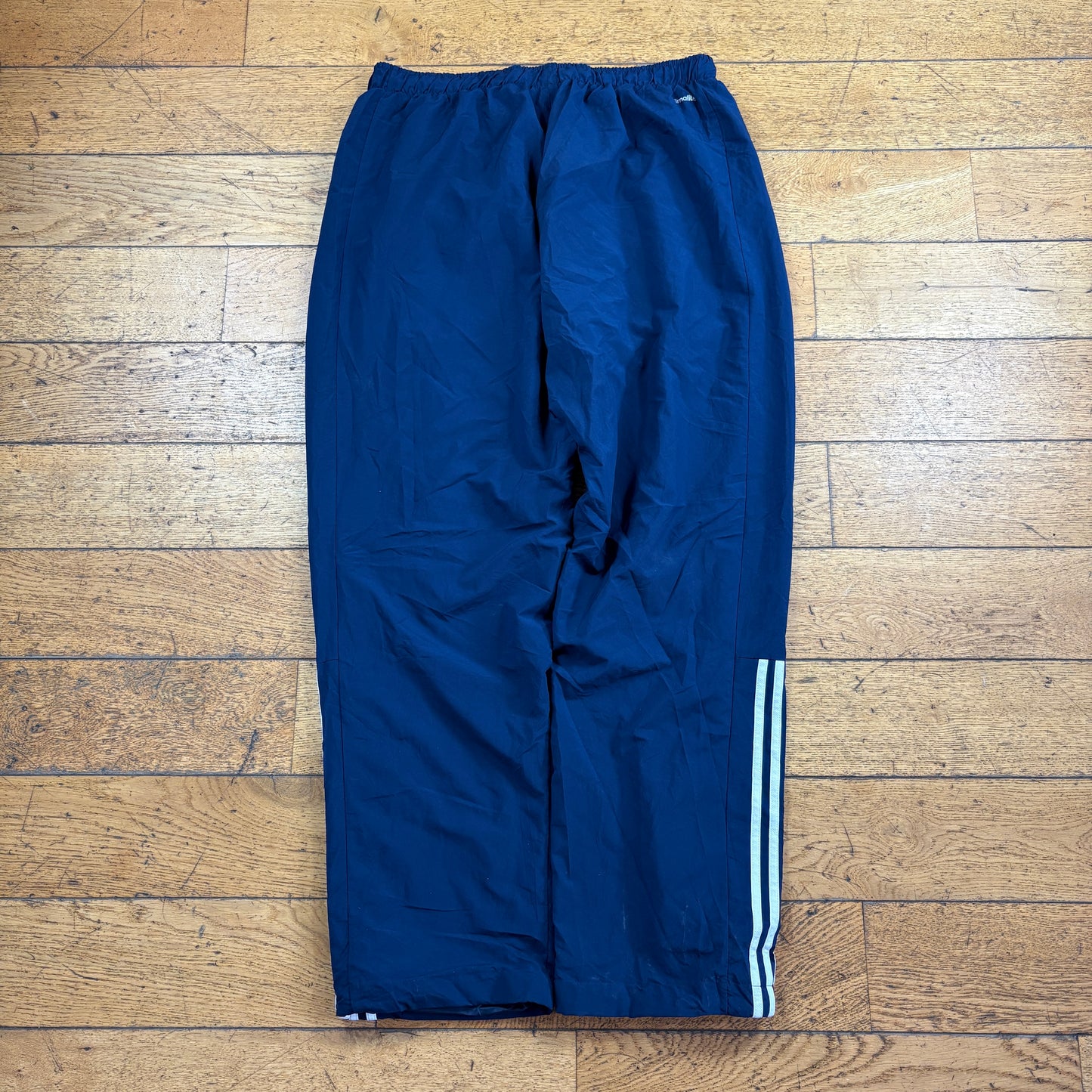 Vintage Adidas Navy Baggy Tracksuit Sweatpants Track Pants Bottoms - XXL