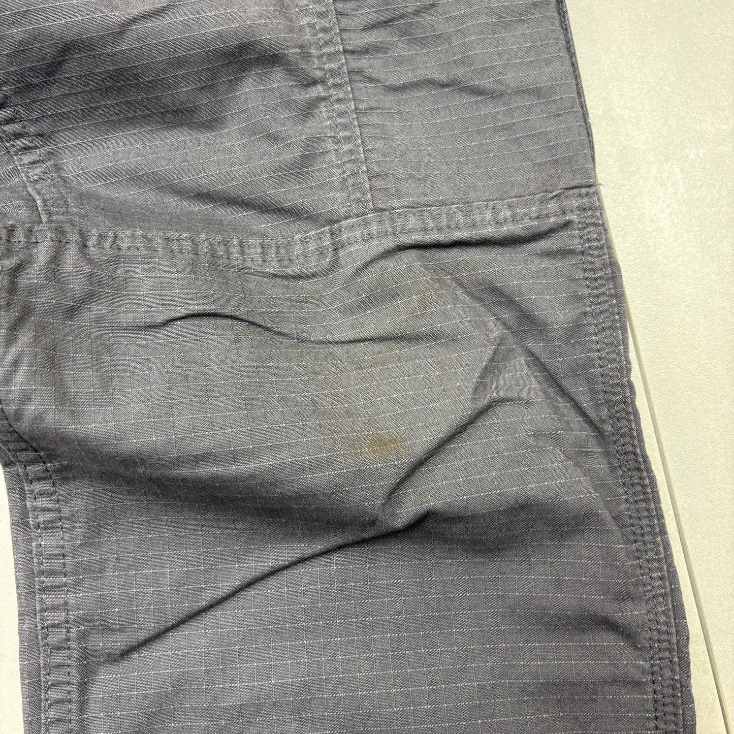Vintage Carhartt Grey Workwear Cargo Baggy Trousers - 36