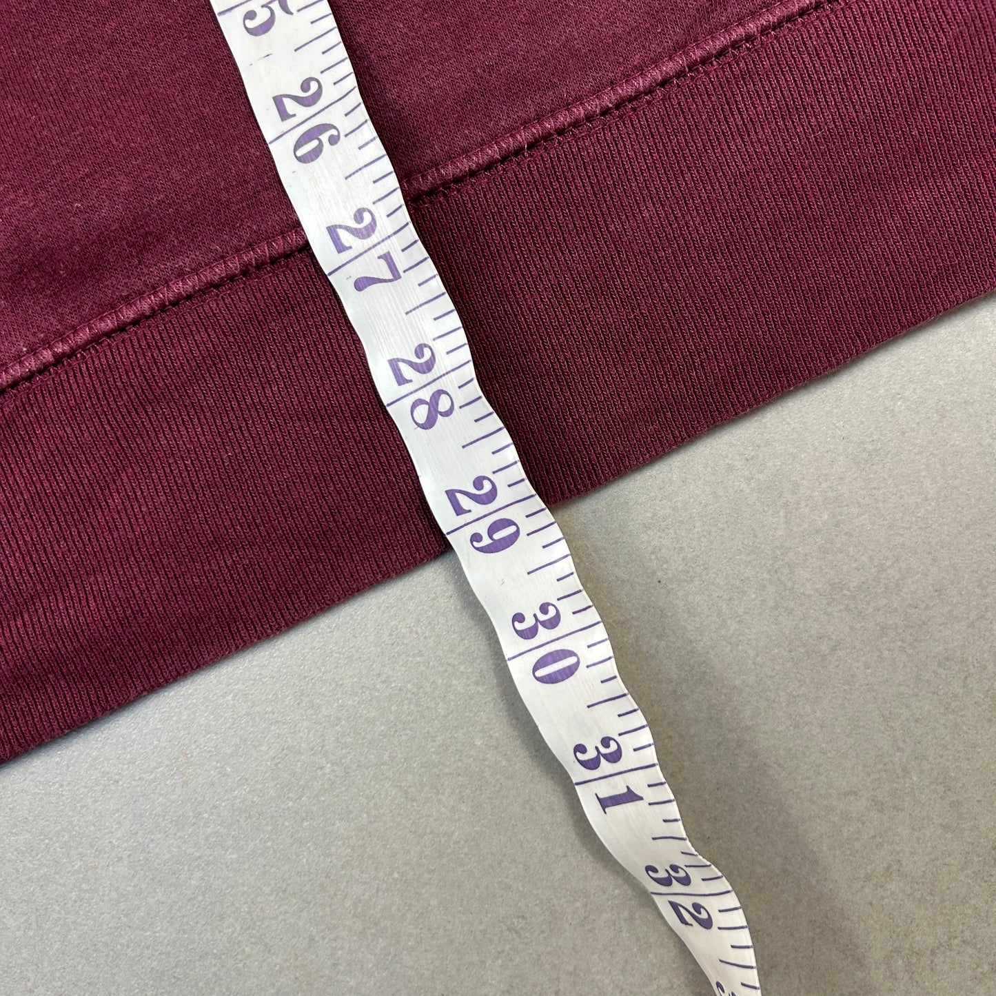 Vintage 00s Gap Burgundy Spellout Embroidered Sweatshirt - XL