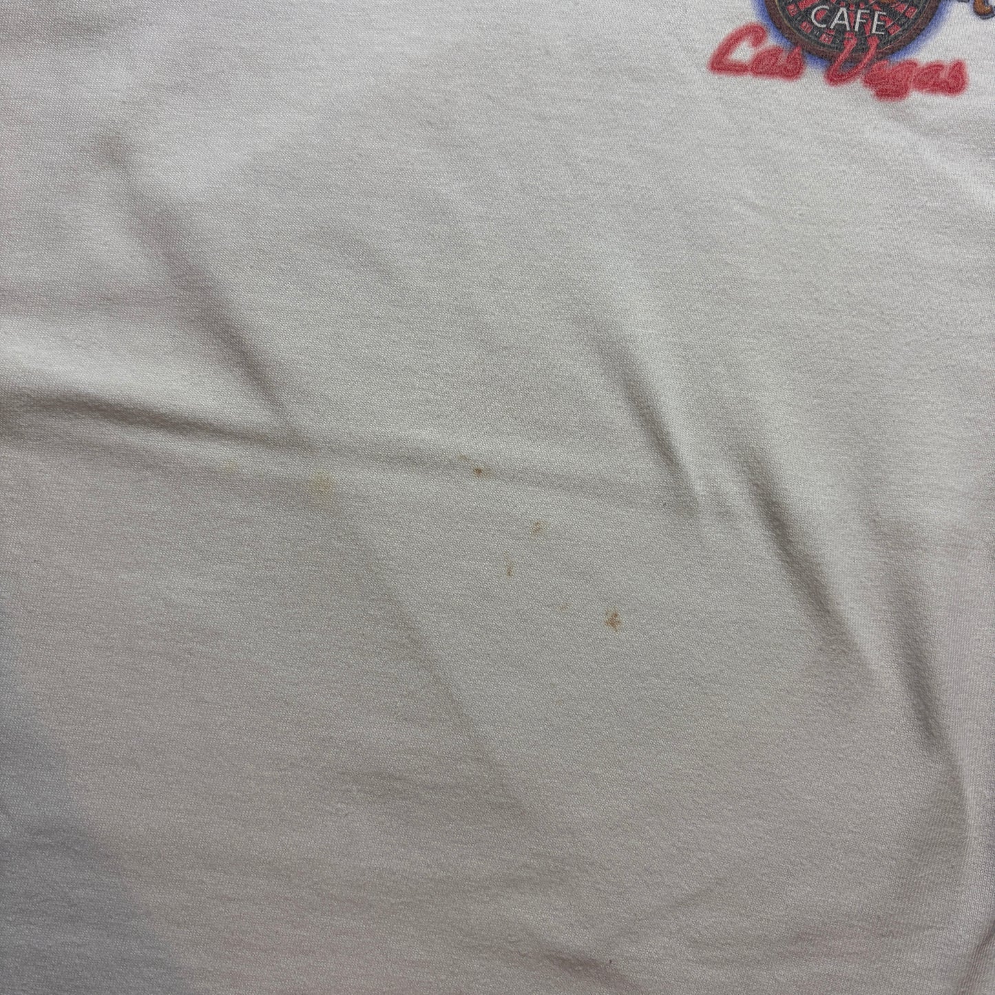 Vintage Hard Rock Cafe Heavyweight White Graphic T-Shirt - XL