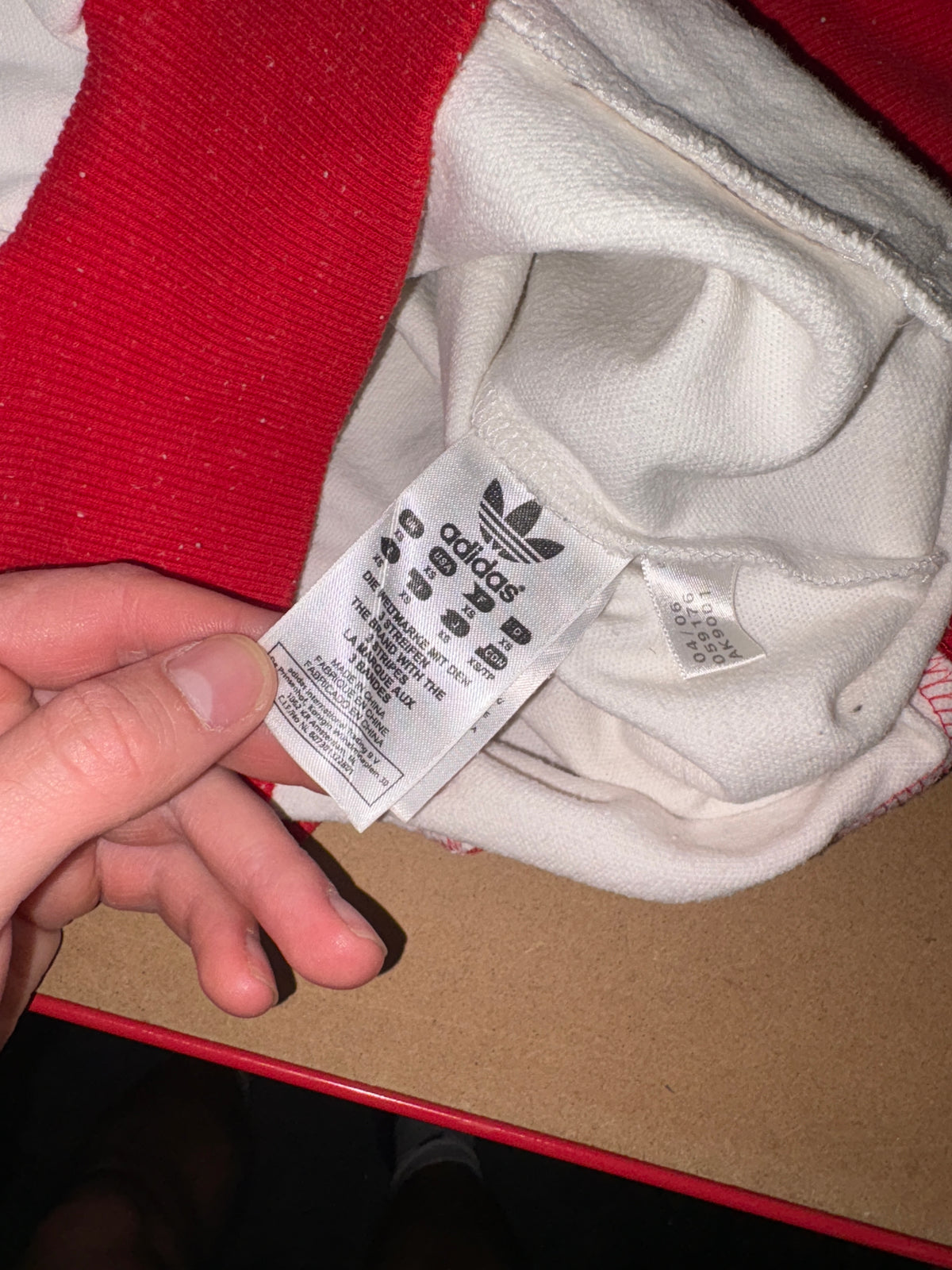 Adidas Tokyo 00s Rare White Red Tracksuit Track Jacket - XS