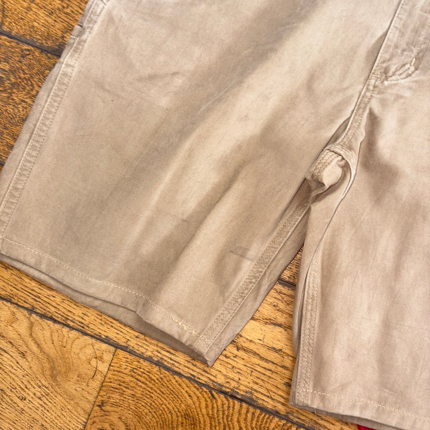 Vintage Carhartt Light Brown Workwear Baggy Carpenter Shorts - 38