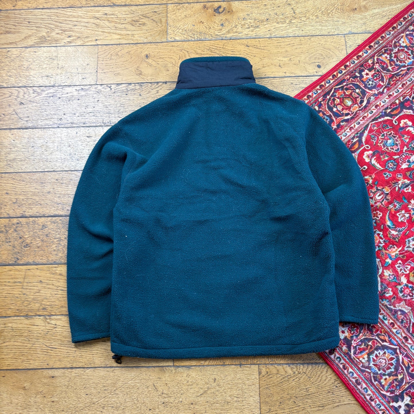 Vintage Columbia Green Fleece Embroidered Sweatshirt - M