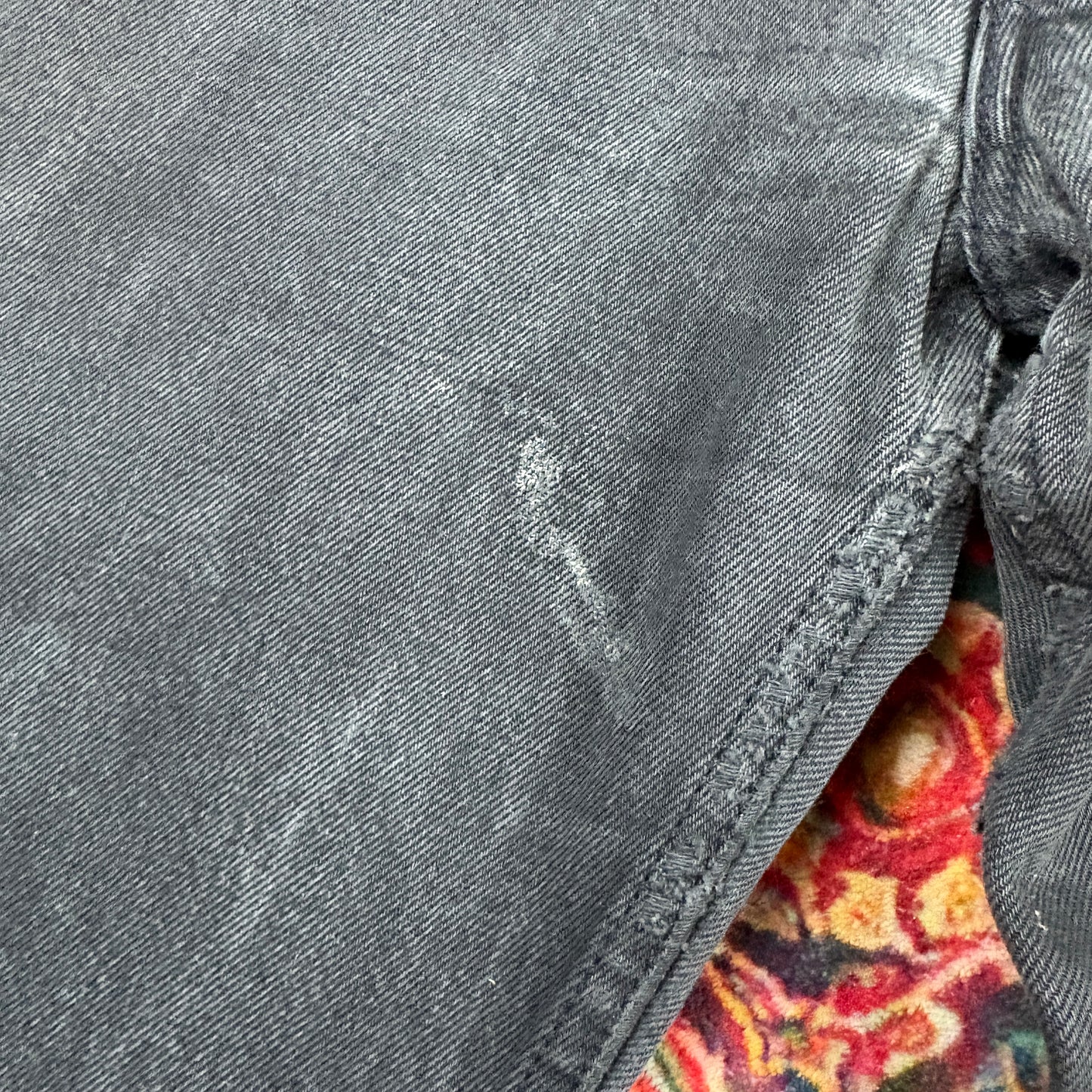 Vintage Levis 501 Straight Black Denim Jeans - 36