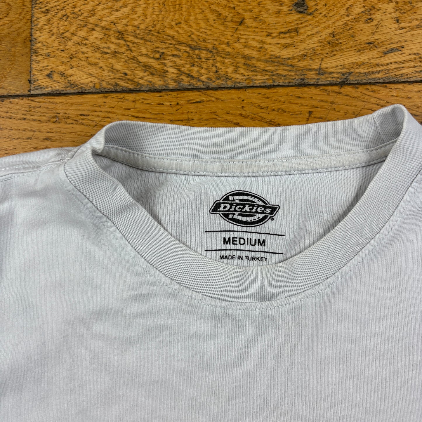 Vintage Dickies White Leopard Graphic T-Shirt - M