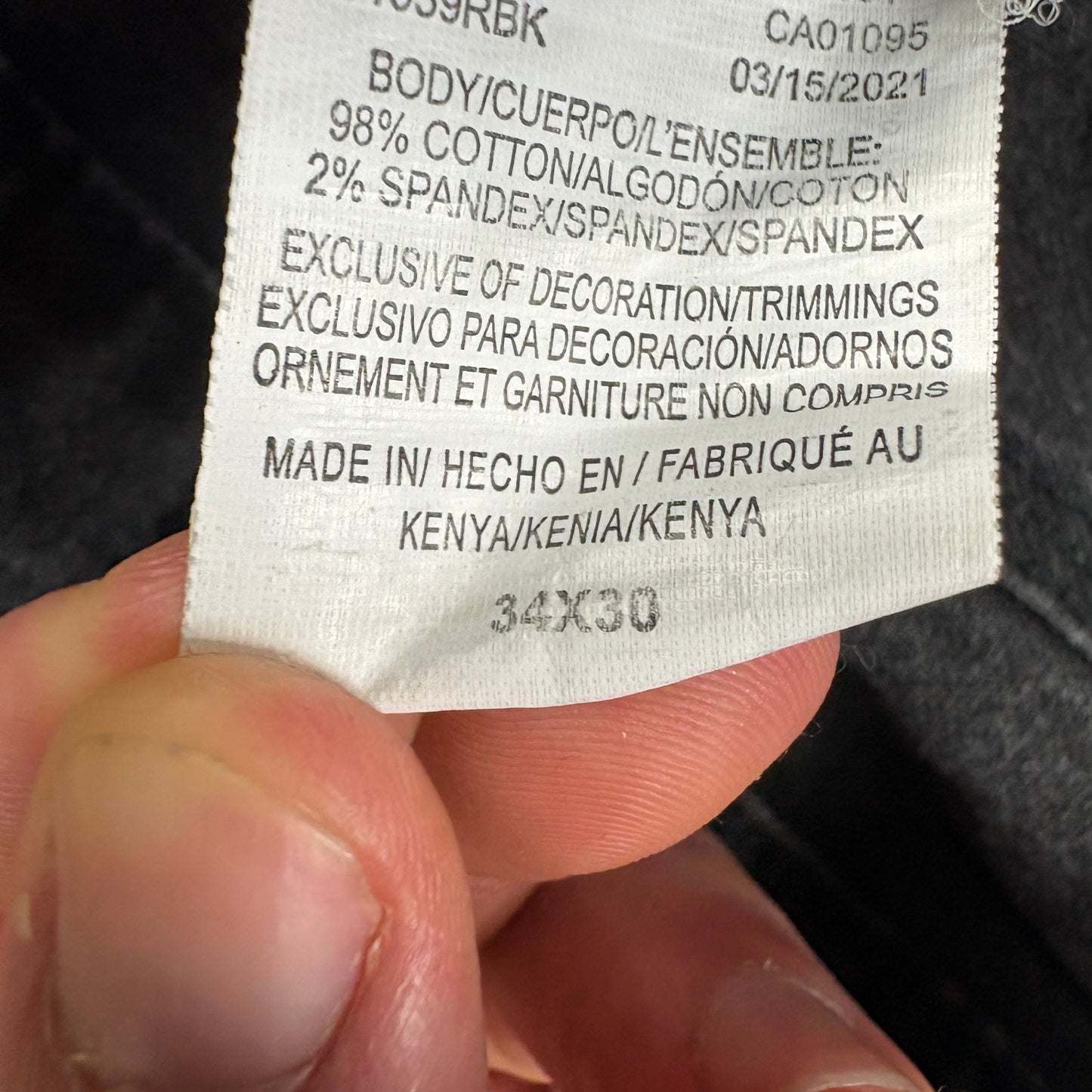 Vintage Dickies Grey Workwear Carpenter Baggy Trousers - 34