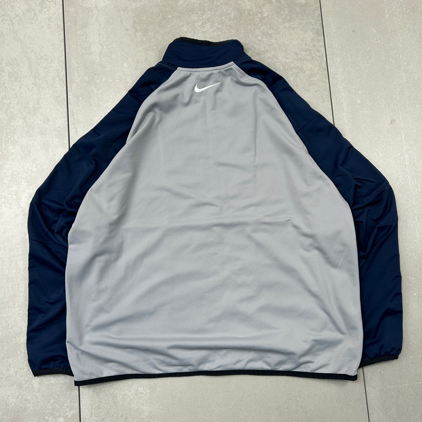 Vintage Nike Grey Tracksuit Track Shell Windbreaker Jacket - L
